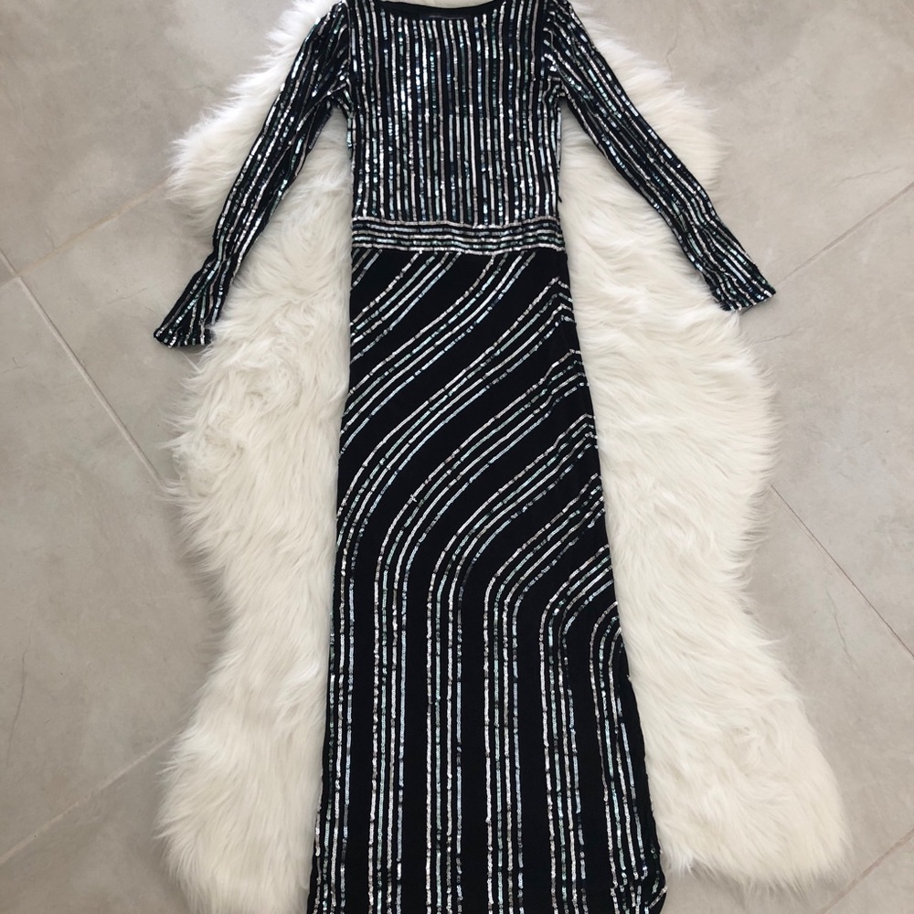 French Connection Sequin Midi Dress, size XXS/00 - Picture 3 of 8